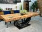 Preview: Massivholztisch Deep Island aus Altholz