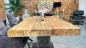 Preview: Esstisch für 6 Personen aus recyceltem Holz, 180x90x78 cm