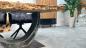 Preview: Esstisch aus recyceltem Holz mit Metallbeinen, 6 Personen
