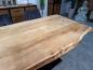 Preview: Esstisch mit Baumkante 180 x 100 cm Canyon