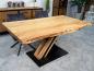 Preview: Esstisch mit Baumkante 180 x 100 cm Canyon
