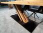 Preview: Esszimmertisch mit Baumkante 280 x 100 cm Canyon