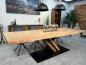 Preview: Esszimmertisch mit Baumkante 250 x 100 cm Canyon