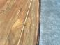 Preview: Wohnzimmertisch Deep Island 220x100 aus massivem Altholz und Edelstahl
