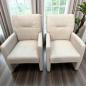 Preview: Esszimmerstuhl Sessel Granada beige