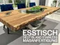 Preview: Esstisch Masstisch Deep Island