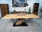 Preview: Esszimmertisch mit Baumkante 250 x 100 cm Canyon