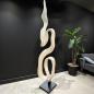 Preview: Holzskulptur Aufsteller Baumstamm 3D-Optik