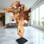 Preview: Große Dekoration aus Holz Baumstamm