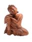 Preview: Handgeschnitzte Design Deko-Figur Buddha