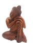 Preview: Handgeschnitzte Design Deko-Skulptur Buddha L