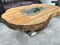 Preview: Holz Couchtisch aus Altholz handgefertigt