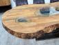 Preview: Esstisch aus Massivholz Fusion 250 cm