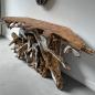 Preview: Sideboard aus einer Baumwurzel mit Aluminium