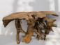 Preview: Konsole aus einer Baumwurzel Teak