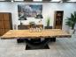 Preview: Langer Massivholztisch 300cm Deep Island aus Holz