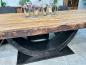 Preview: Langer Massivholztisch 300cm Deep Island aus Holz