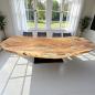 Preview: Baumscheiben Esstisch "Lakeside" aus massivem Suarholz