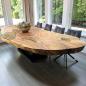 Preview: Baumscheiben Esstisch "Lakeside" aus massivem Suarholz