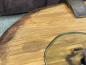 Preview: Sofatisch aus echtem Teakholz rund 80cm