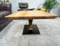 Preview: Couchtisch aus Akazie "CLIFF" im Format 120 x 80 cm mit Schweizer Kante