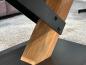Preview: Couchtisch aus Akazie "CLIFF" im Format 120 x 80 cm mit Schweizer Kante
