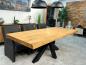 Preview: Massiver Esszimmertisch "Atlanta", ca. 220 x 100 x 77 cm