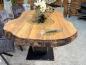 Preview: Massiver Holtisch Fusion aus recyceltem Holz