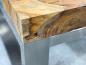 Preview: Couchtisch aus Holz Natural Landscape 100cm