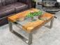 Preview: Couchtisch aus Holz Natural Landscape 100cm