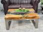 Preview: Couchtisch aus Holz Natural Landscape 100cm