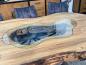 Preview: Massiver Holtisch Fusion aus recyceltem Holz