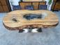 Preview: Massiver Holtisch Fusion aus recyceltem Holz