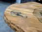 Preview: Massiver Holtisch Fusion aus recyceltem Holz