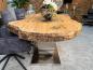 Preview: Massiver Holtisch Fusion aus recyceltem Holz