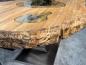 Preview: Massiver Holtisch Fusion aus recyceltem Holz