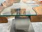Preview: Massivholz Couchtisch Baumstamm Baumscheibe Expression Handarbeit