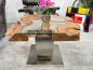 Preview: Massivholz Couchtisch Baumstamm Baumscheibe Expression Handarbeit