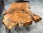 Preview: Massivholz Couchtisch Bromo aus Altholz