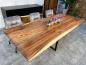 Preview: Massivholz Esszimmertisch aus Suarholz 240 cm