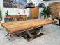Preview: Esstisch Deep Island aus recyceltem Holz