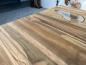 Preview: Massivholztisch aus recyceltem Altholz Deep Island