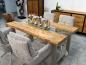 Preview: Baumkantentisch aus Altholz