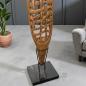 Preview: Holzskulptur Aufsteller Baumstamm 3D-Optik