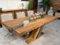 Preview: Deep Island - Moderner Esstisch aus Holz 220 cm lang