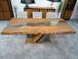 Preview: Deep Island - Moderner Esstisch aus Holz 220 cm lang