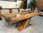 Preview: Deep Island - Moderner Esstisch aus Holz 220 cm lang