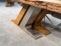 Preview: Deep Island - Moderner Esstisch aus Holz 220 cm lang