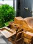 Preview: Außergewöhnliche Holzskulptur „Schildkröte“ aus Holz