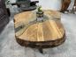 Preview: Nierentisch/Couchtisch "Fjord" aus Holz